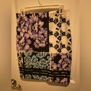 WHBM skirt.  Multi color.  Size 2.  EUC.